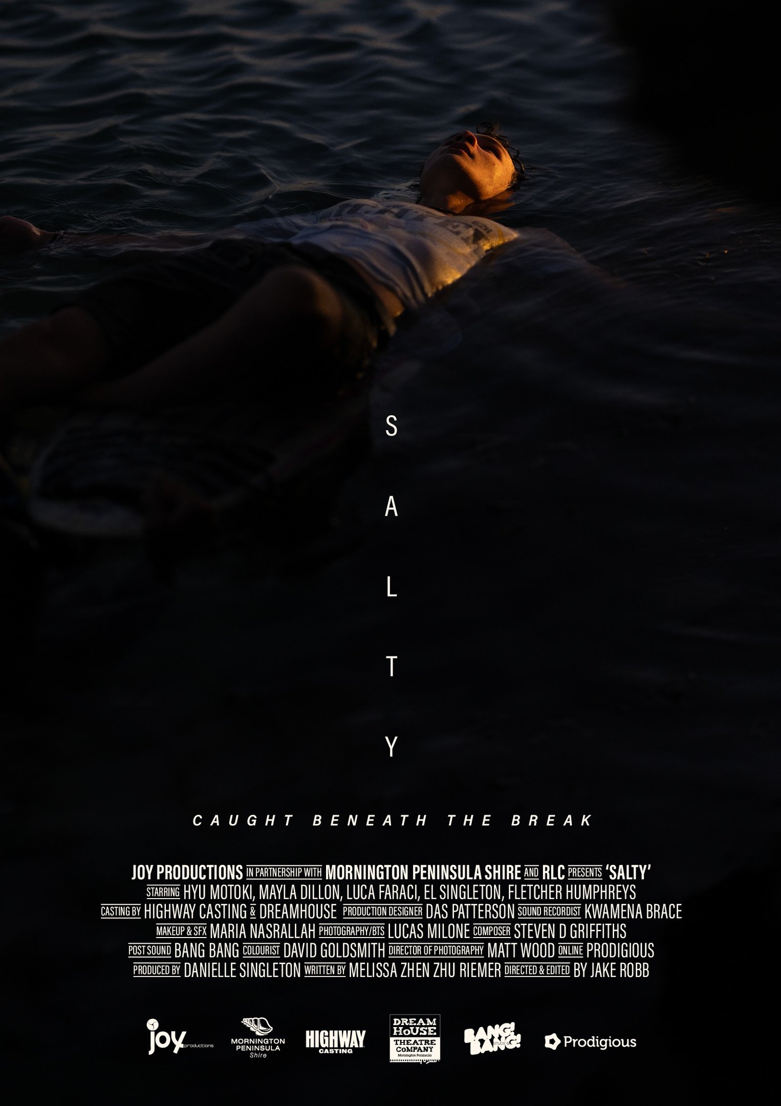Salty short film poster